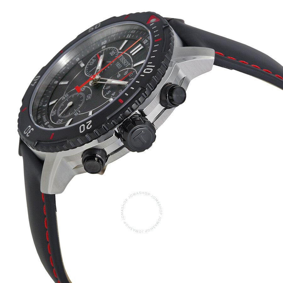 Tissot PRS 200 Chronograph Black Dial Men's Watch T0674172605100