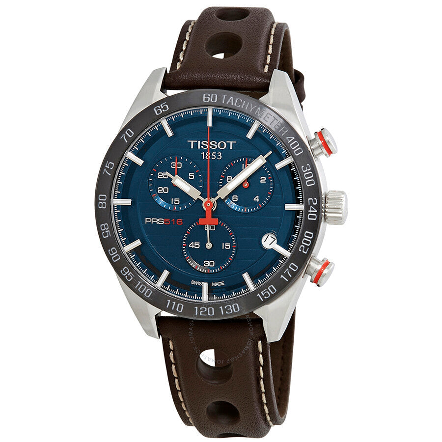 Tissot PRS 516 Chronograph Blue Dial Men's Watch T100.417.16.041.00