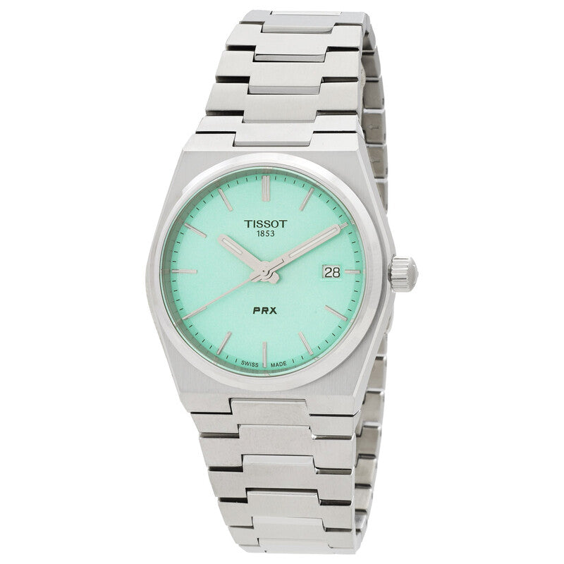 Tissot PRX 35mm Green Dial Stainless Steel Unisex Watch - T137.210.11.091.00