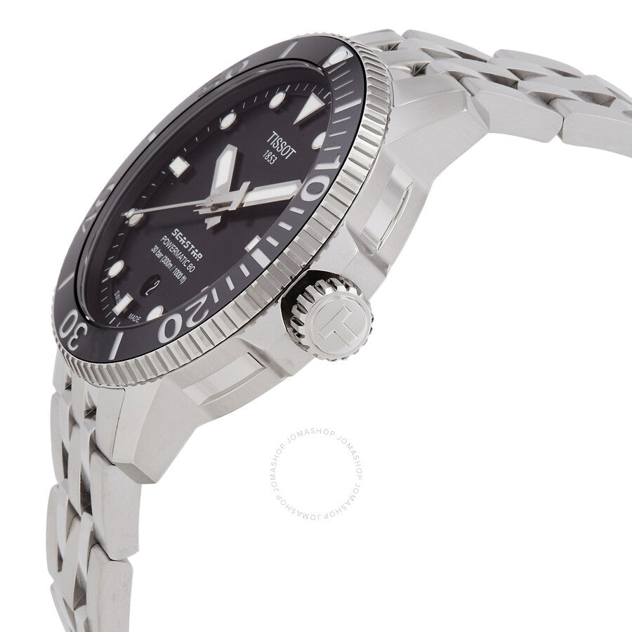 Tissot Seastar 1000 Automatic Black Dial Men's Watch T1204071105100