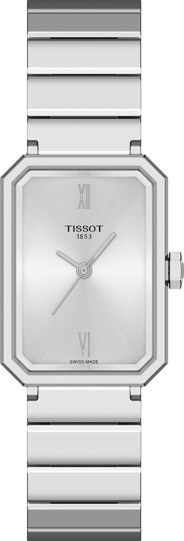 Tissot SRV Quartz (21.8mm) Silver Sunray Dial / Stainless Steel Bracelet Women's Watch - T160.110.11.033.00