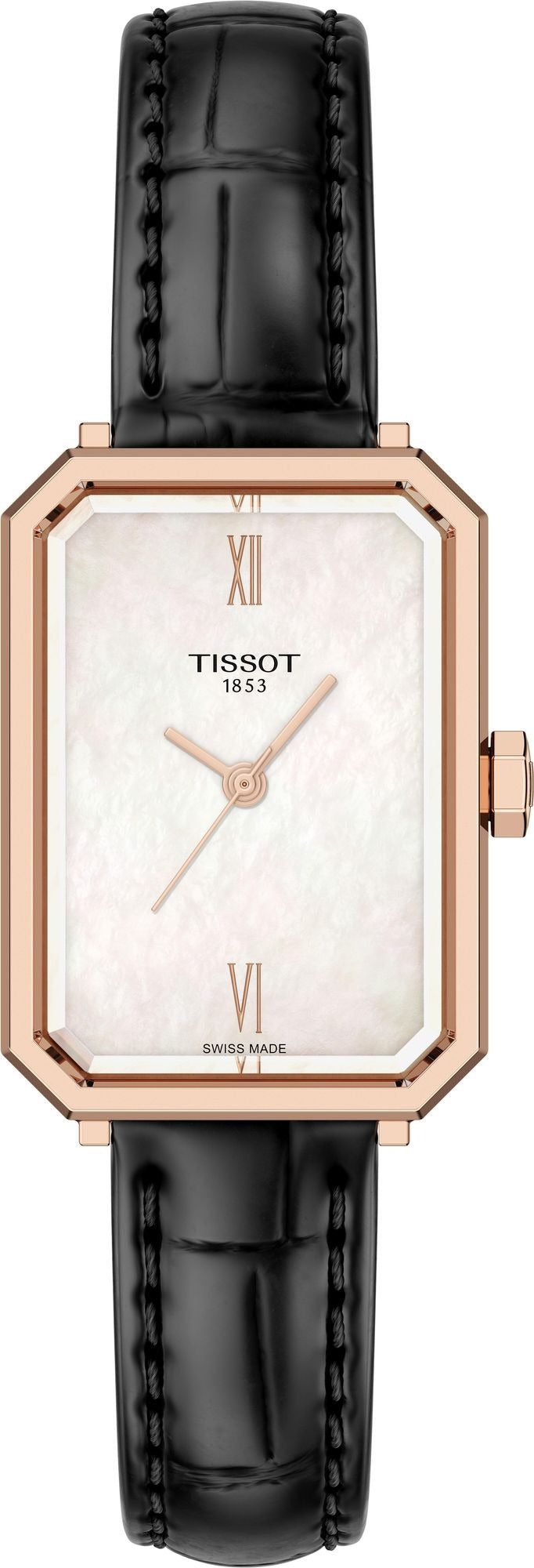 Tissot SRV 30mm White MOP Dial Leather Strap Women's Watch - T160.110.36.113.00