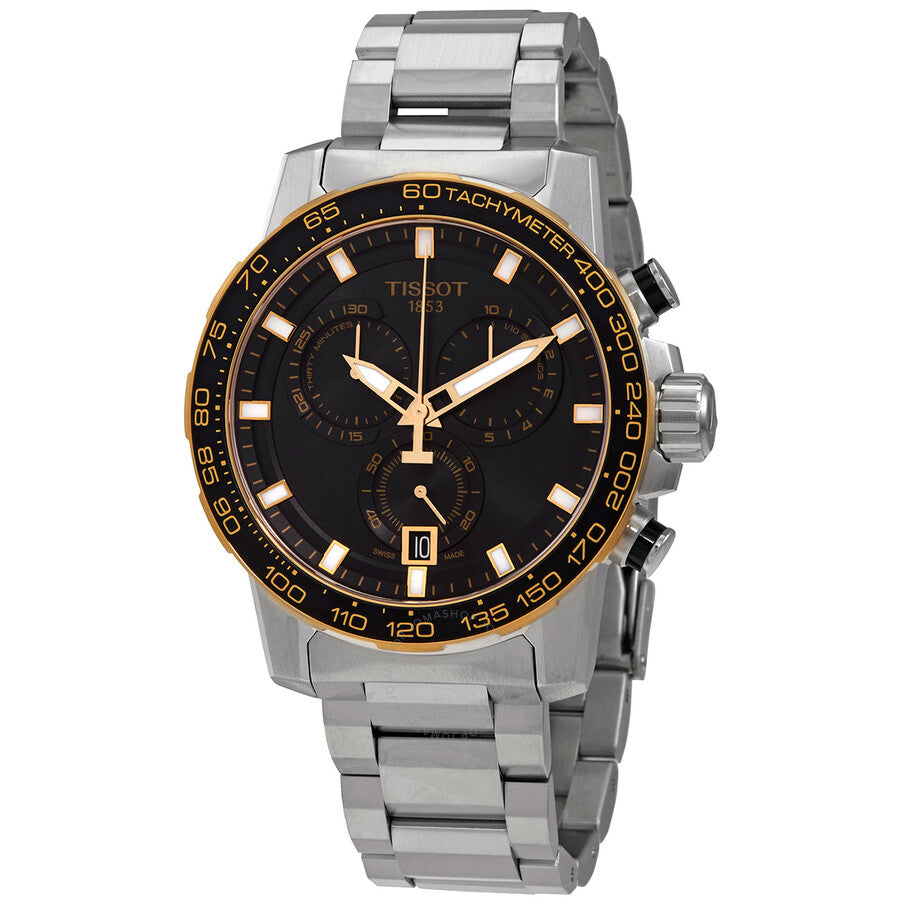 Tissot Supersport Chronograph Quartz Black Dial Men's Watch T125.617.21.051.00