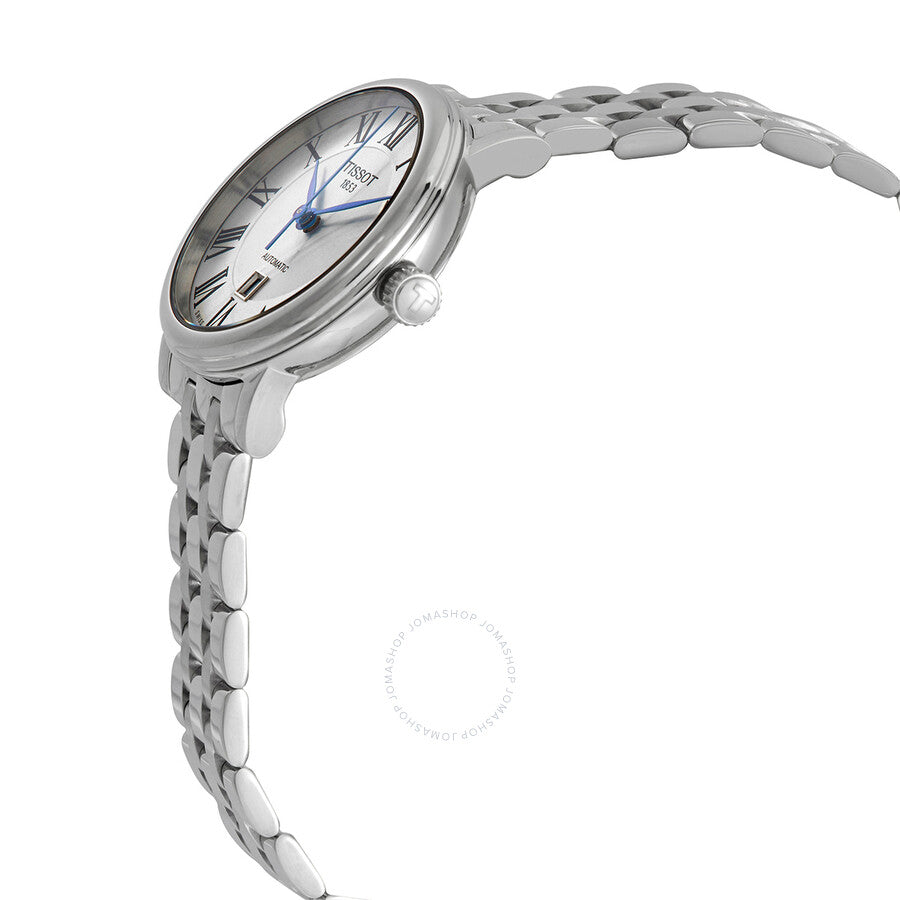 Tissot T-Classic Automatic Silver Dial Ladies Watch T122.207.11.033.00