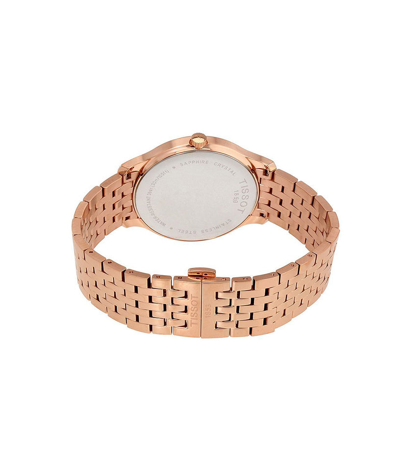 Tissot T-Classic Tradition Quartz Rose Gold Men's Watch - T063.610.33.038.00