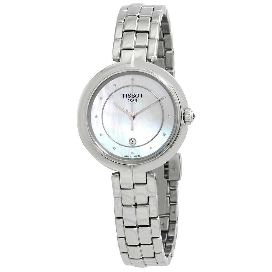 Tissot T-Lady Flamingo Quartz Diamond Watch T094.210.11.116.01
