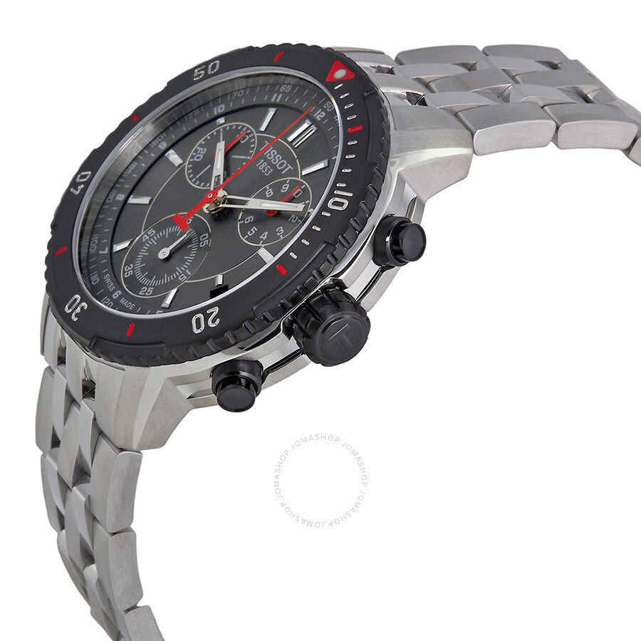 Tissot T-Sport PRS200 Chronograph Black Dial Men's Watch T0674172105100
