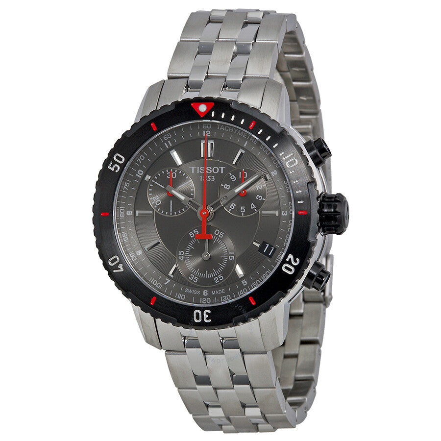 Tissot T-Sport PRS200 Chronograph Black Dial Men's Watch T0674172105100
