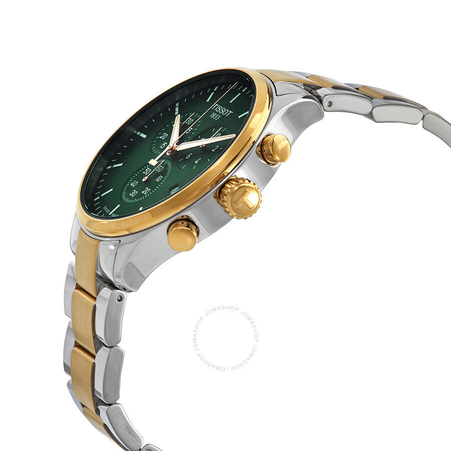 Tissot T-Sport Chronograph Quartz Green Dial Men's Watch T116.617.22.091.00