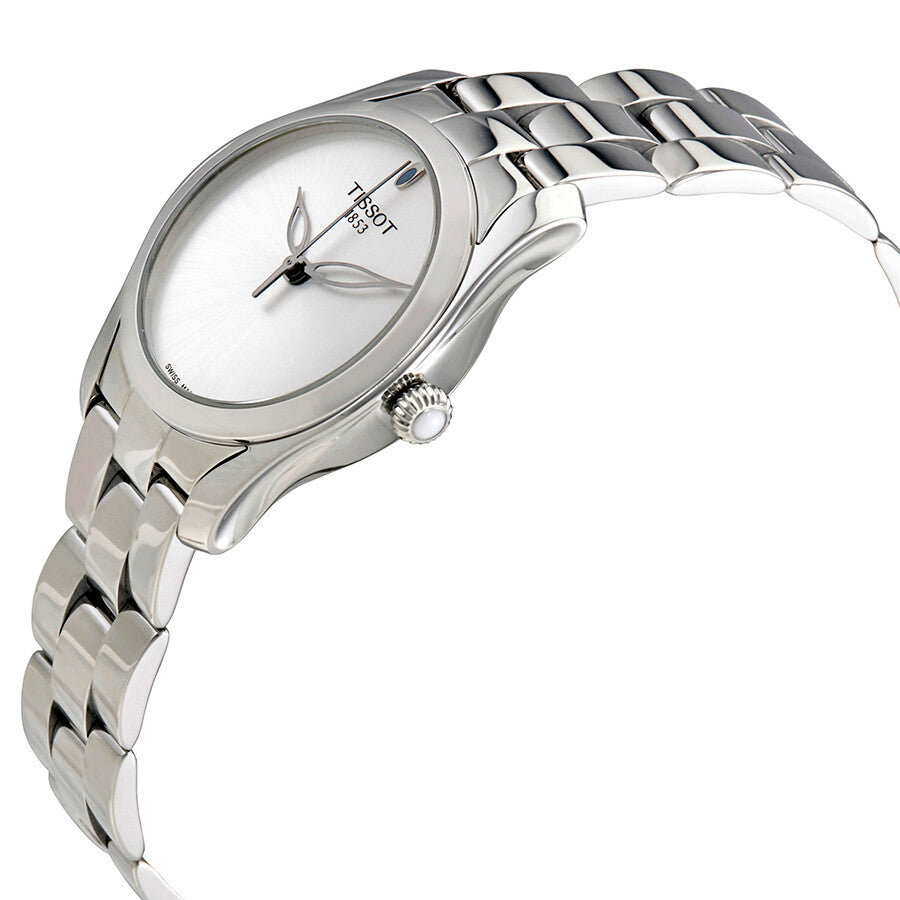 Tissot T-Wave Silver Dial Ladies Watch T112.210.11.031.00