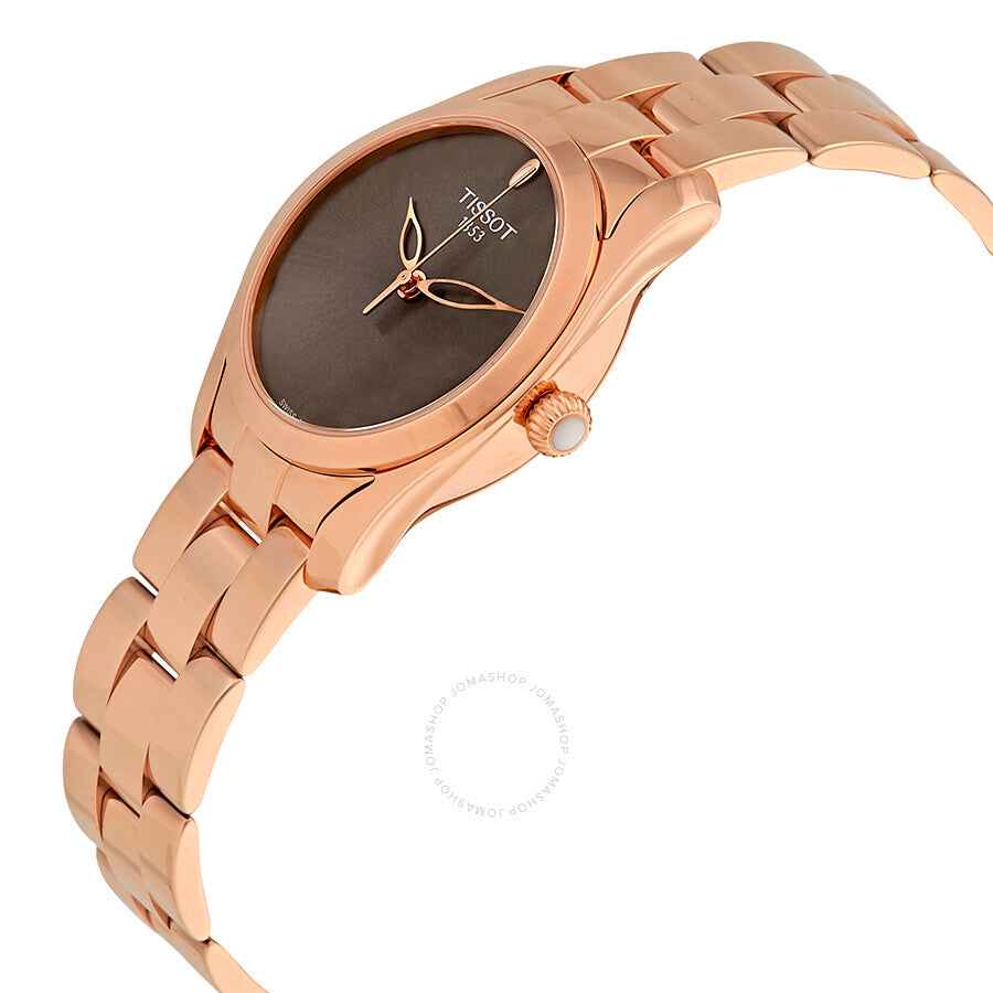 Tissot T-Wave Anthracite Dial Ladies Watch T112.210.33.061.00