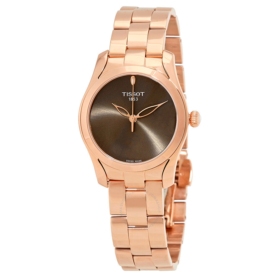 Tissot T-Wave Anthracite Dial Ladies Watch T112.210.33.061.00