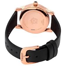 Tissot T-Wave Rose Gold MOP Diamond Dial Ladies Watch - T112.210.36.111.00
