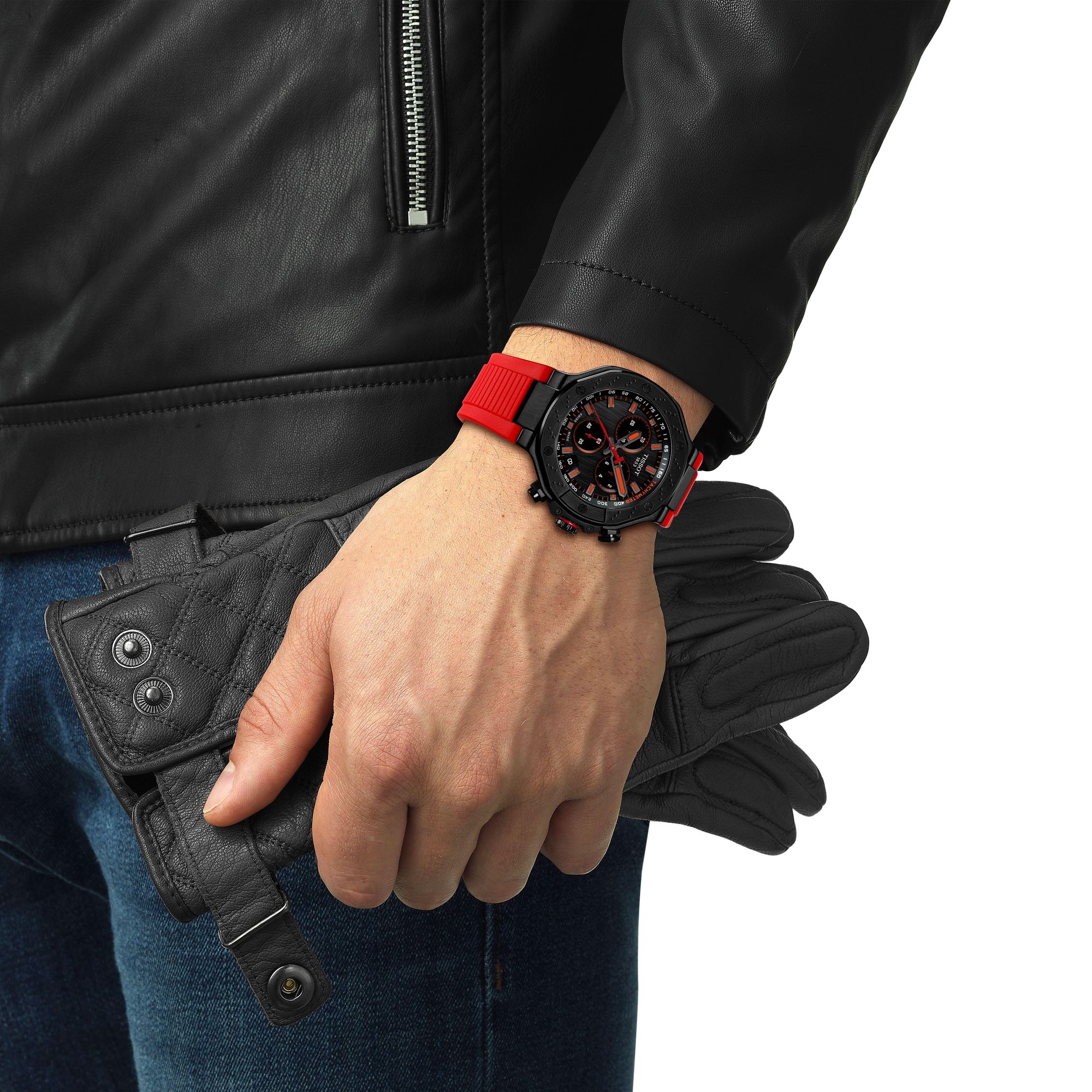Tissot T-Race Chronograph Black Sapphire Men's Watch - T141.417.37.061.01