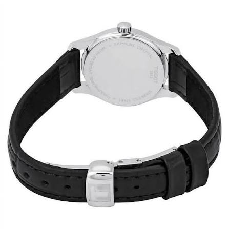 Tissot Tradtition 5.5 Think Small Swiss Quartz Leather Lady Black Women's Watch - T063.009.16.058.00