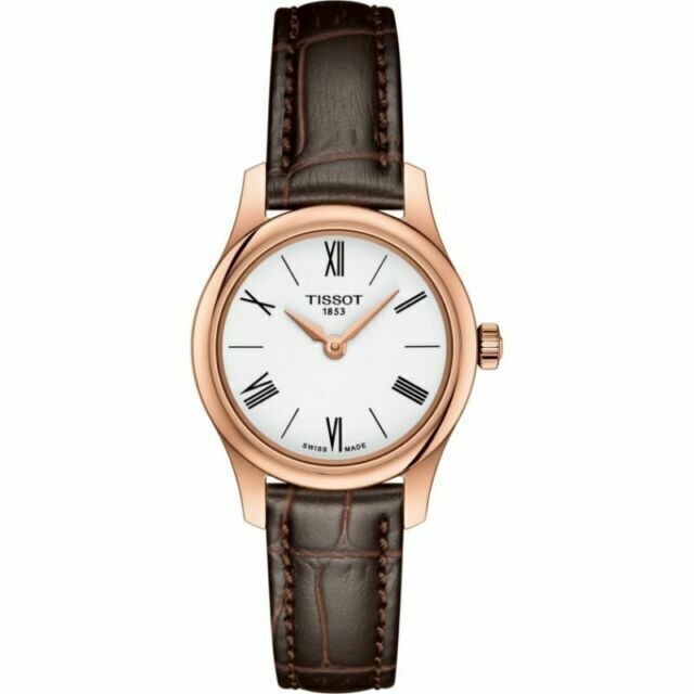 Tissot Tradition Quartz Movements White Dial Women's Watch - T063.009.36.018.00