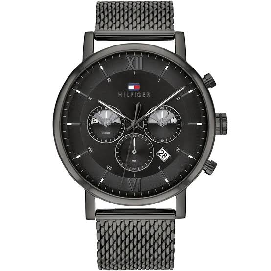 Tommy Hilfiger Black  Men's Watch - 1710411