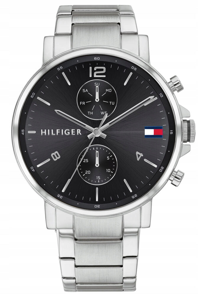 Tommy Hilfiger Black Dial Chronograph Men's Watch - 1710413