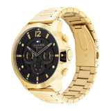 Tommy Hilfiger Gold Steel Black Dial Men's Watch 1710511 - Watches of New Zealand #2