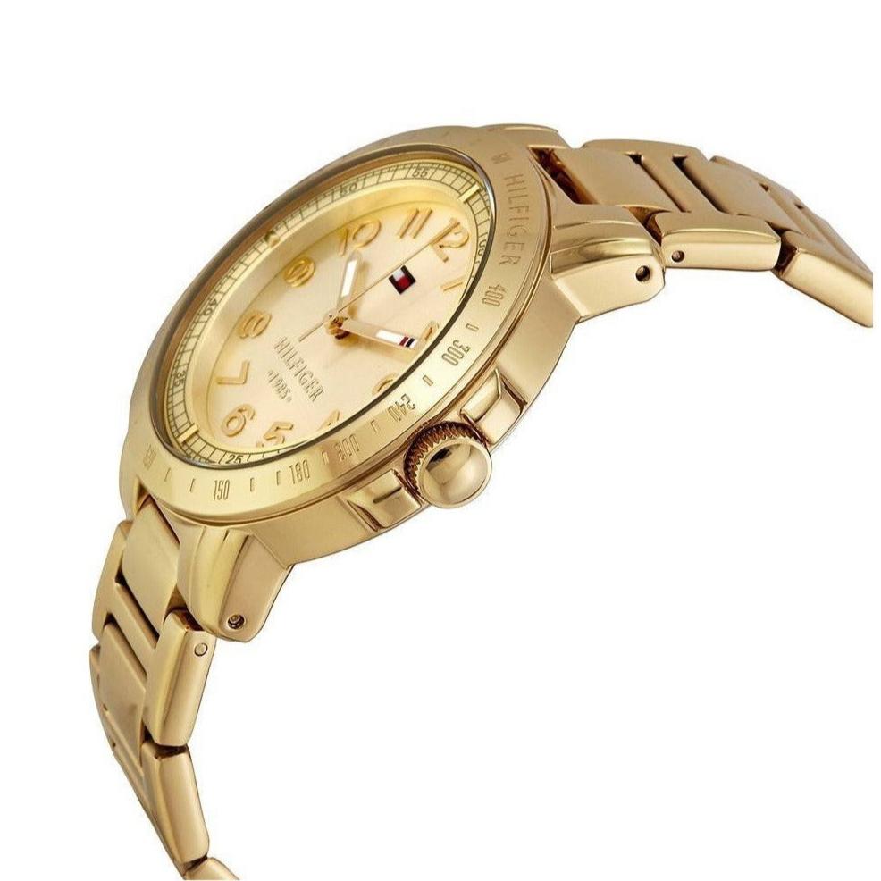Tommy Hilfiger  Gold Steel Women's Watch - 1781395