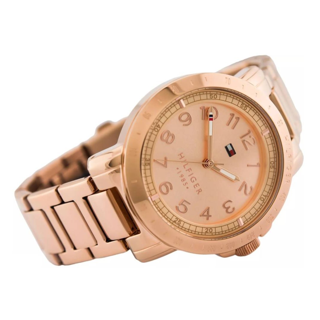 Tommy Hilfiger  Rose Gold Stainless-Steel Analog Quartz Women's Watch - 1781396