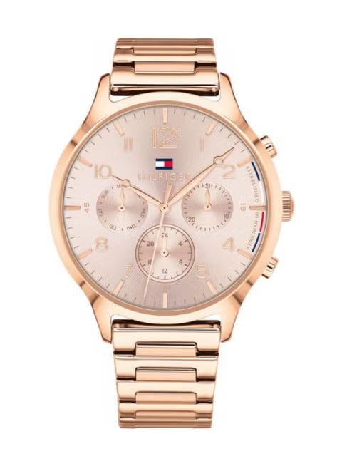 Tommy Hilfiger  Quartz Stainless Steel Pink Dial 38mm Women's Watch 1781873