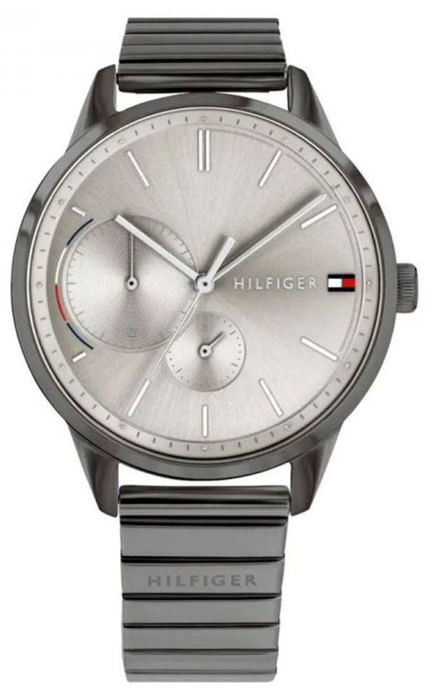 Tommy Hilfiger Quartz Grey Stainless Steel Silver Dial 38mm Women's Watch 1782062