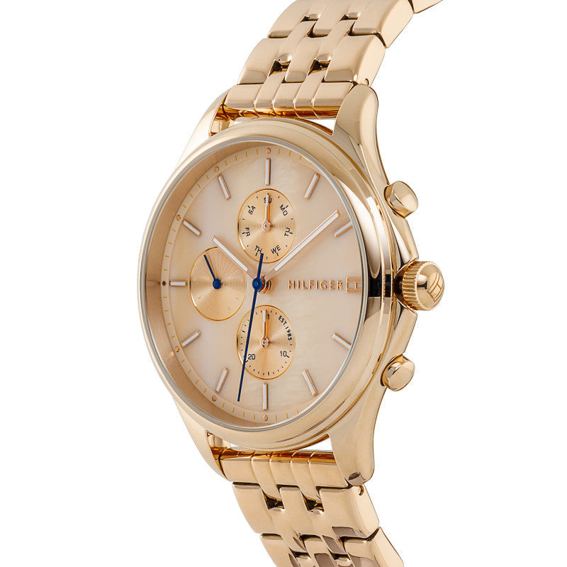 Tommy Hilfiger Whitney Rose Gold Tone Stainless Steel Quartz Women's Watch - 1782120