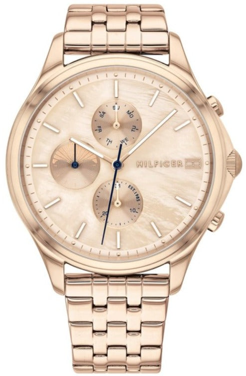 Tommy Hilfiger Whitney Rose Gold Tone Stainless Steel Quartz Women's Watch - 1782120
