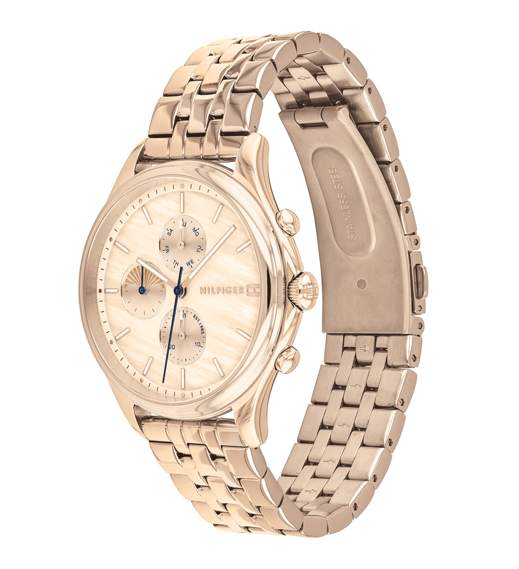 Tommy Hilfiger Whitney Rose Gold Tone Stainless Steel Quartz Women's Watch - 1782120