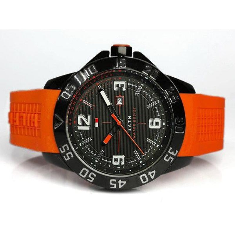 Tommy Hilfiger Men's Rubber Watch 1790985