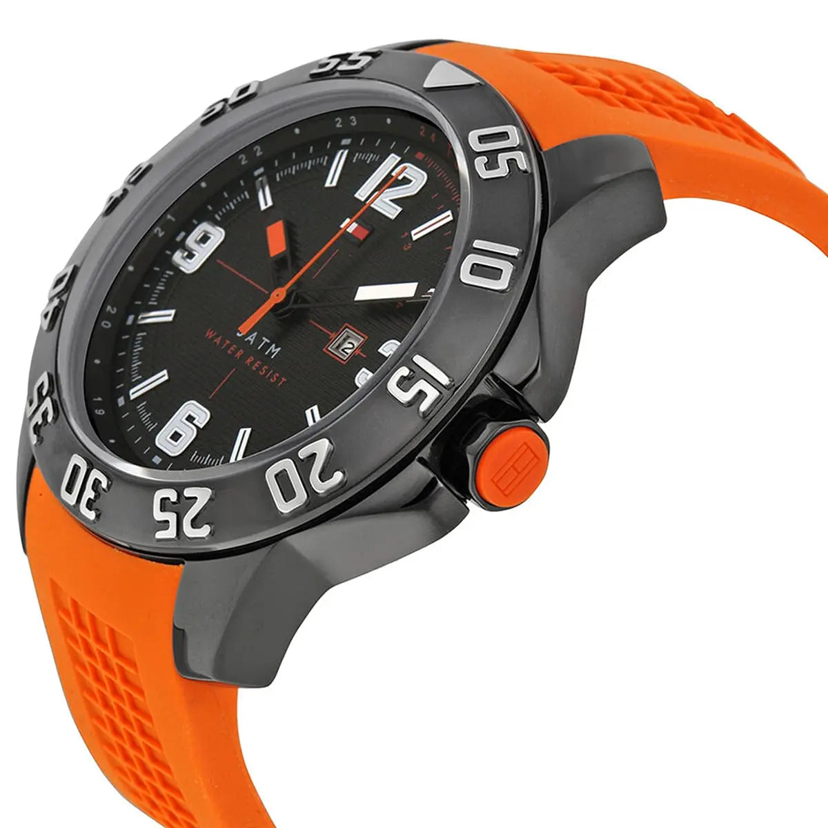 Tommy Hilfiger Men's Rubber Watch 1790985