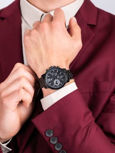Tommy Hilfiger Chronograph Black Dial Men's Watch 1791529