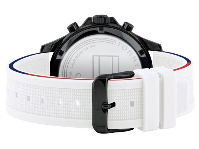 Tommy Hilfiger Chronograph Quartz White Dial Men's Watch - 1791723