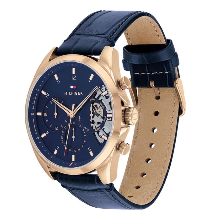 Tommy Hilfiger BAKER Blue Multifunction Men Watch - 1710451
