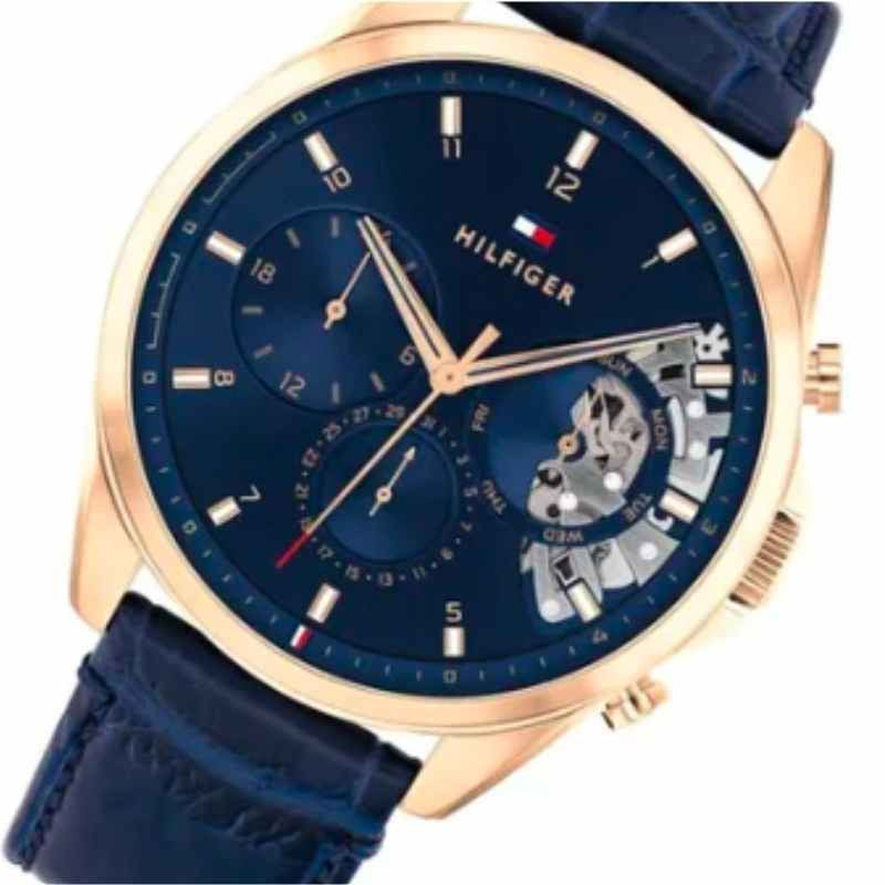Tommy Hilfiger BAKER Blue Multifunction Men Watch - 1710451