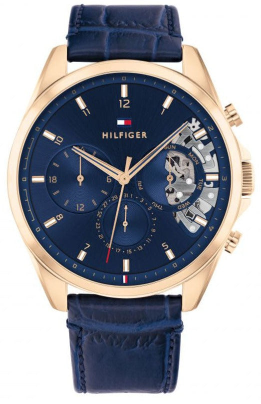 Tommy Hilfiger BAKER Blue Multifunction Men Watch - 1710451
