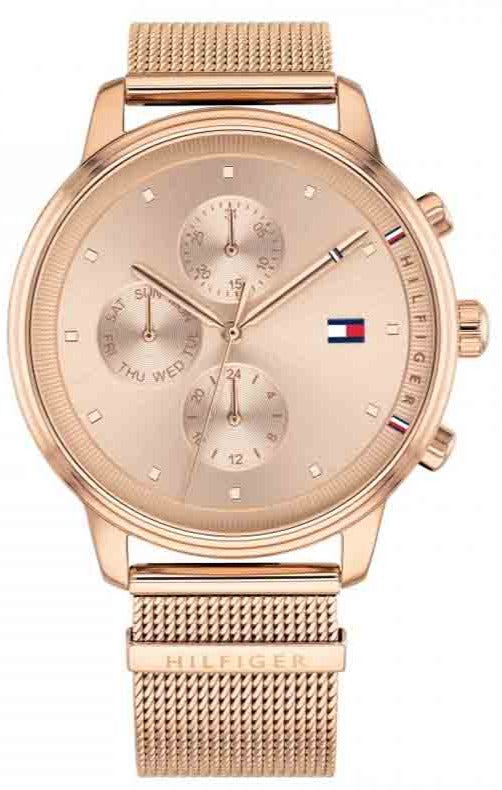Tommy Hilfiger Blake Quartz Rose Gold Dial Ladies Watch 1781907