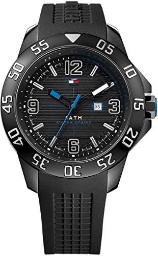 Tommy Hilfiger Men's Watch Cole IP Black