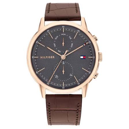 Tommy Hilfiger Easton Grey Dial Men's Watch - 1710435