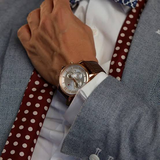 Tommy Hilfiger Evan White Dial Brown Leather Strap Watch for Men - 1710394