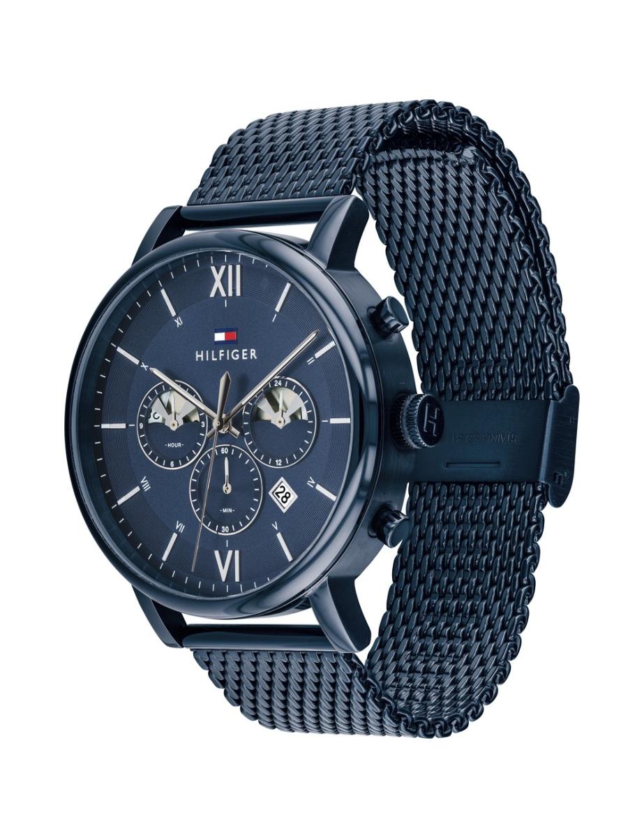 Tommy Hilfiger Evan Blue Dial Mens Watch - 1710397