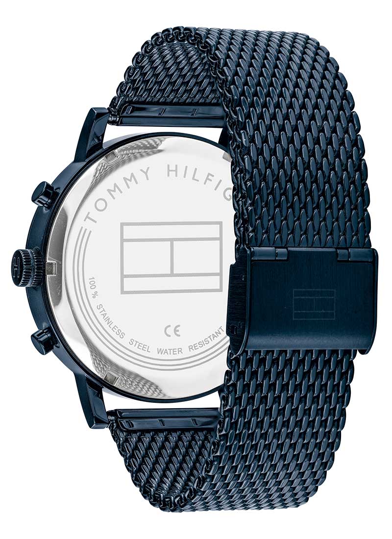 Tommy Hilfiger Evan Blue Dial Mens Watch - 1710397