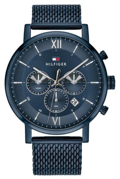 Tommy Hilfiger Evan Blue Dial Mens Watch - 1710397