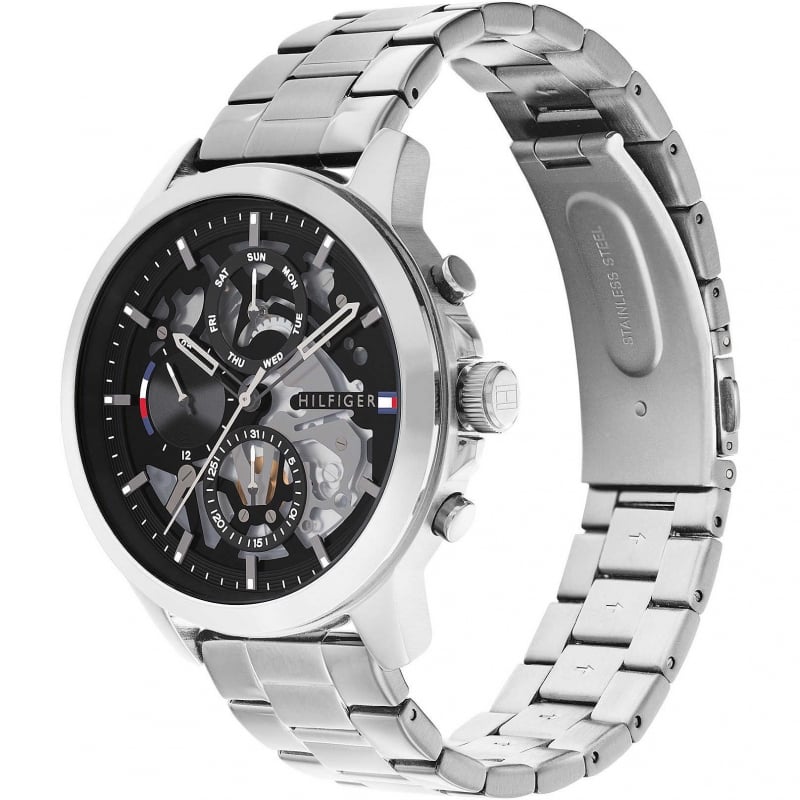 Tommy Hilfiger HENRY Silver Analog Men Watch - 1710477