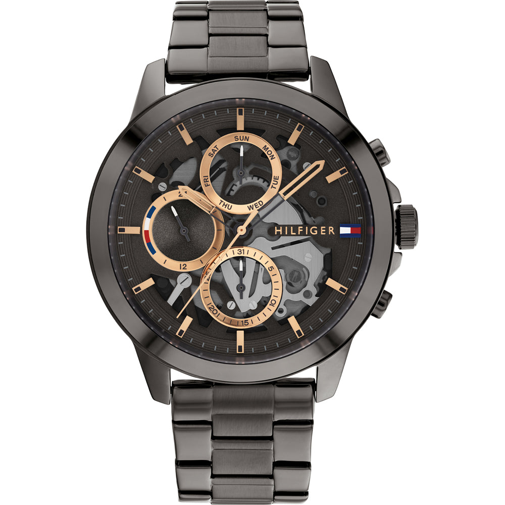 Tommy Hilfiger Henry Round Grey Men Watches-1710479