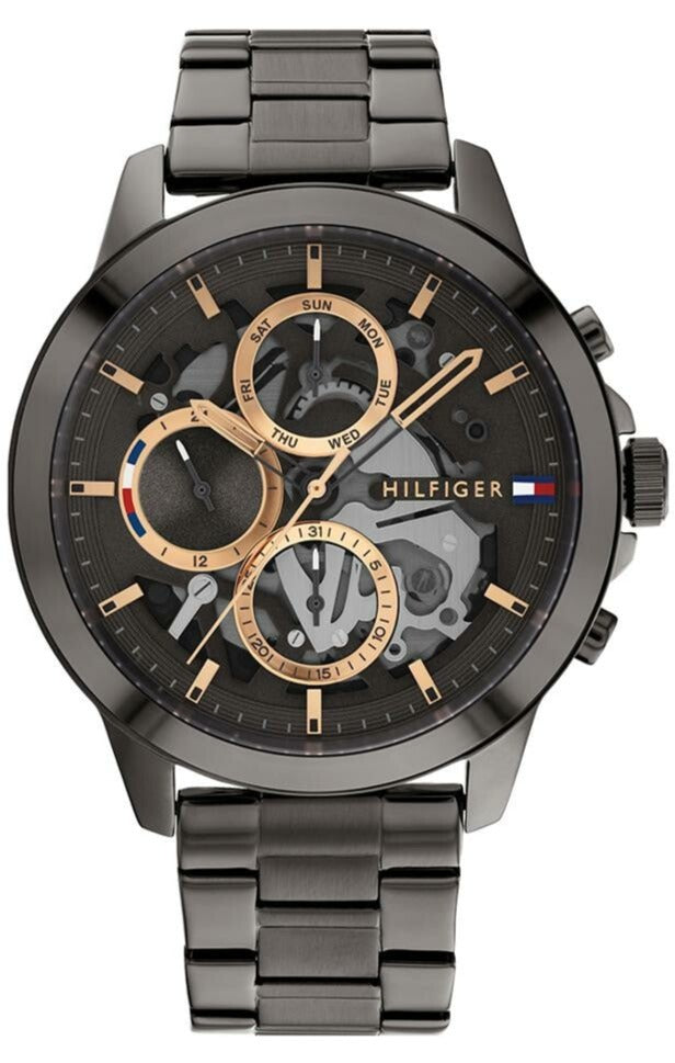 Tommy Hilfiger Henry Round Grey Men Watches-1710479