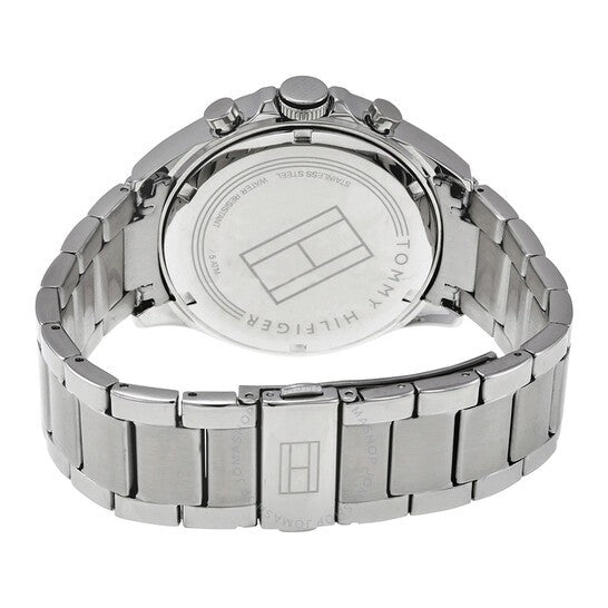 Tommy Hilfiger Hudson Brown Dial Stainless Steel Men's Watch 1791229