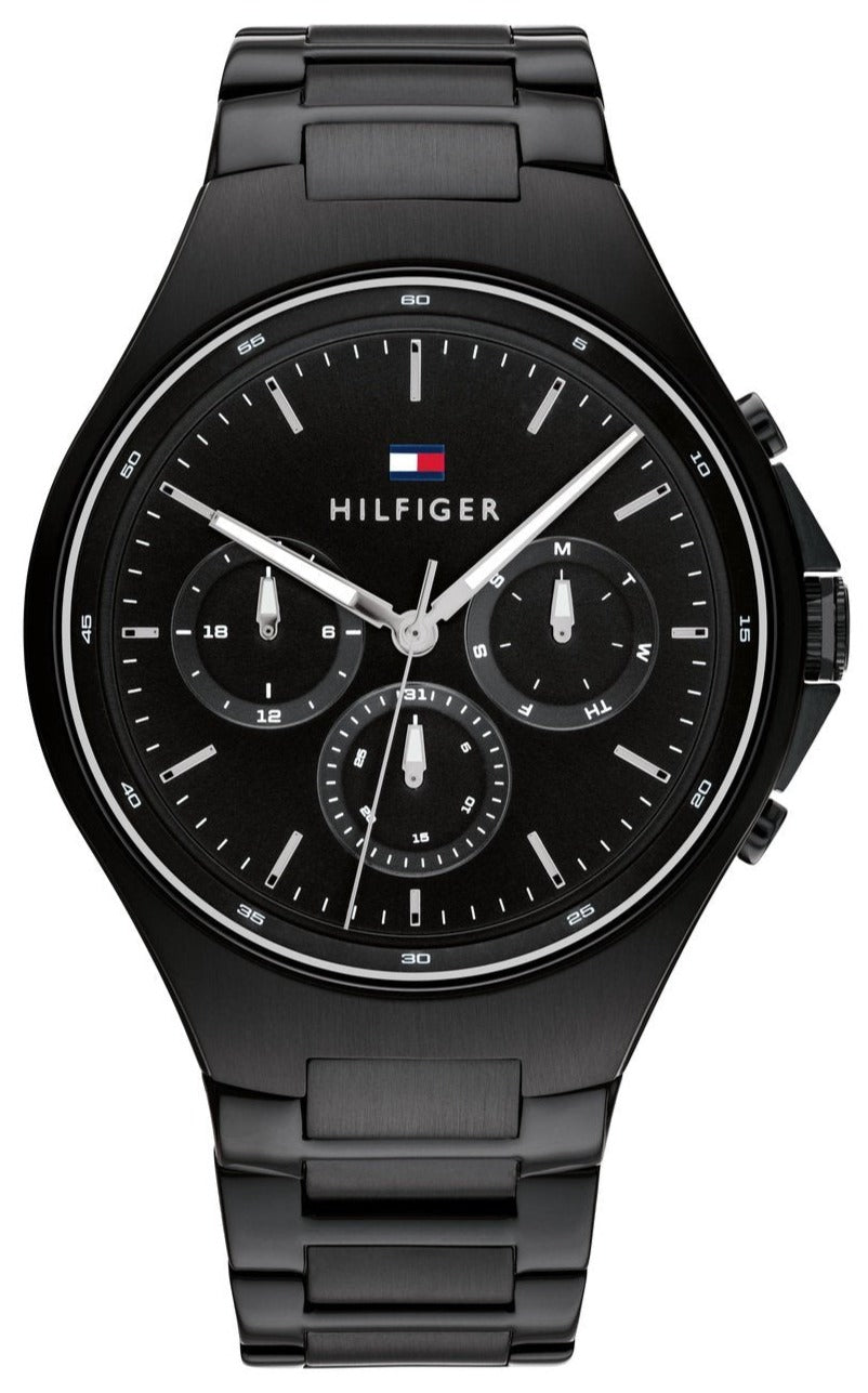 Tommy Hilfiger Justin Black Men's Watch - 1792055