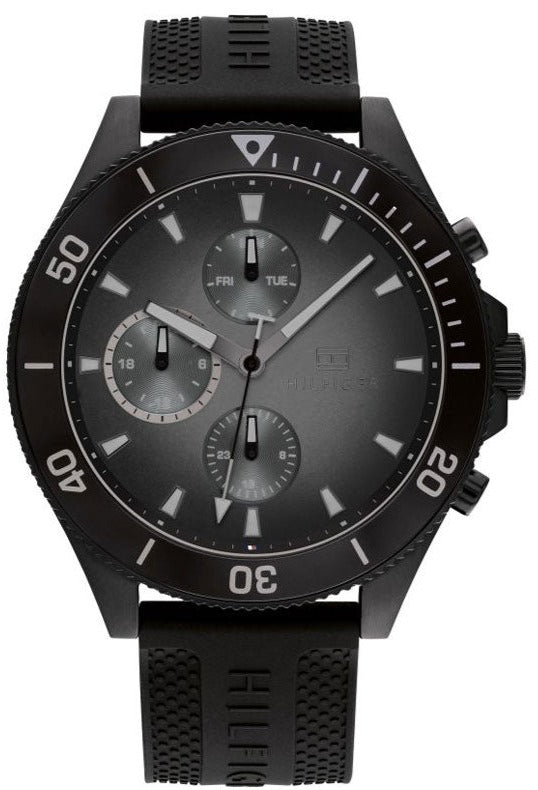 Tommy Hilfiger Larson Black Dial Men's Watch - 1791921